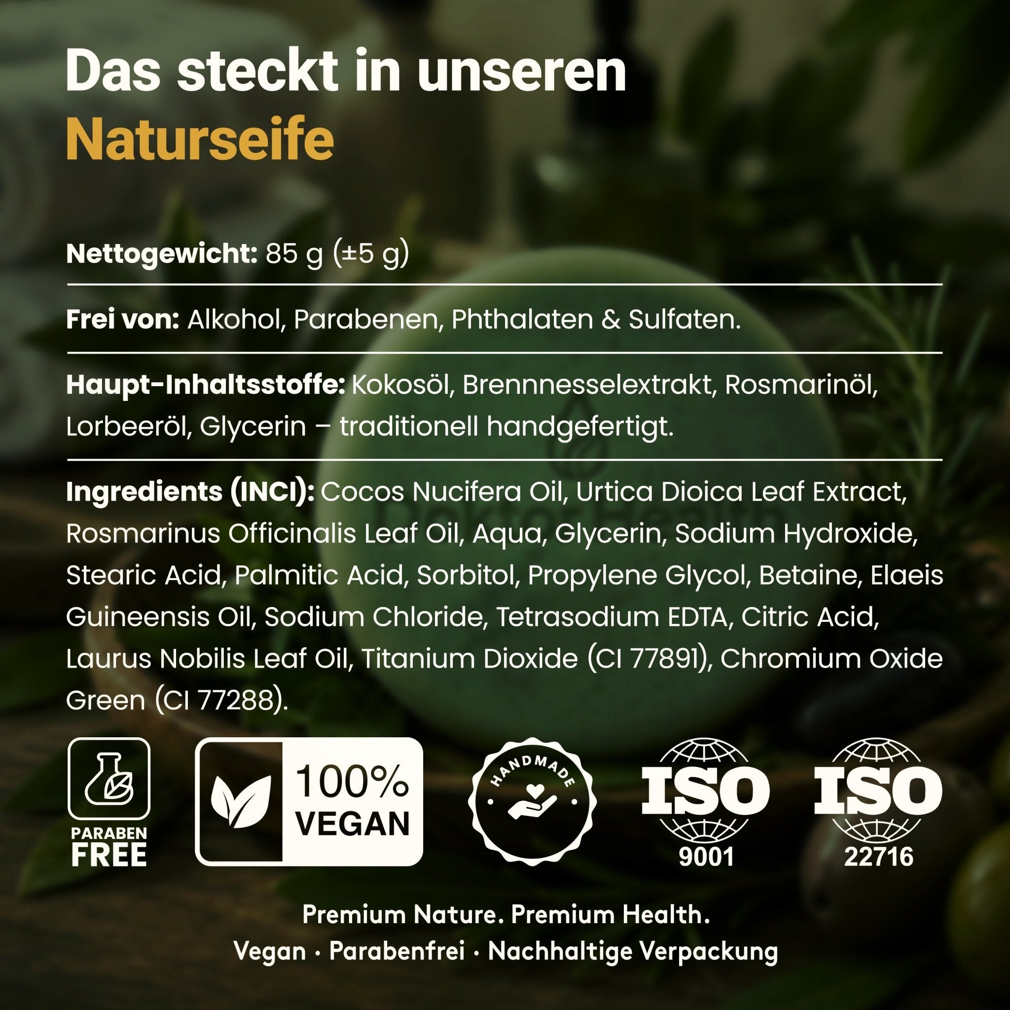Healthy Hair Naturseife - Doktor Health