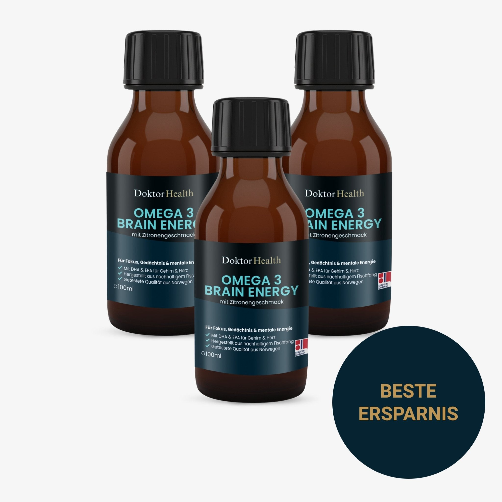 Omega 3 - Brainenergy Liquid - Doktor Health