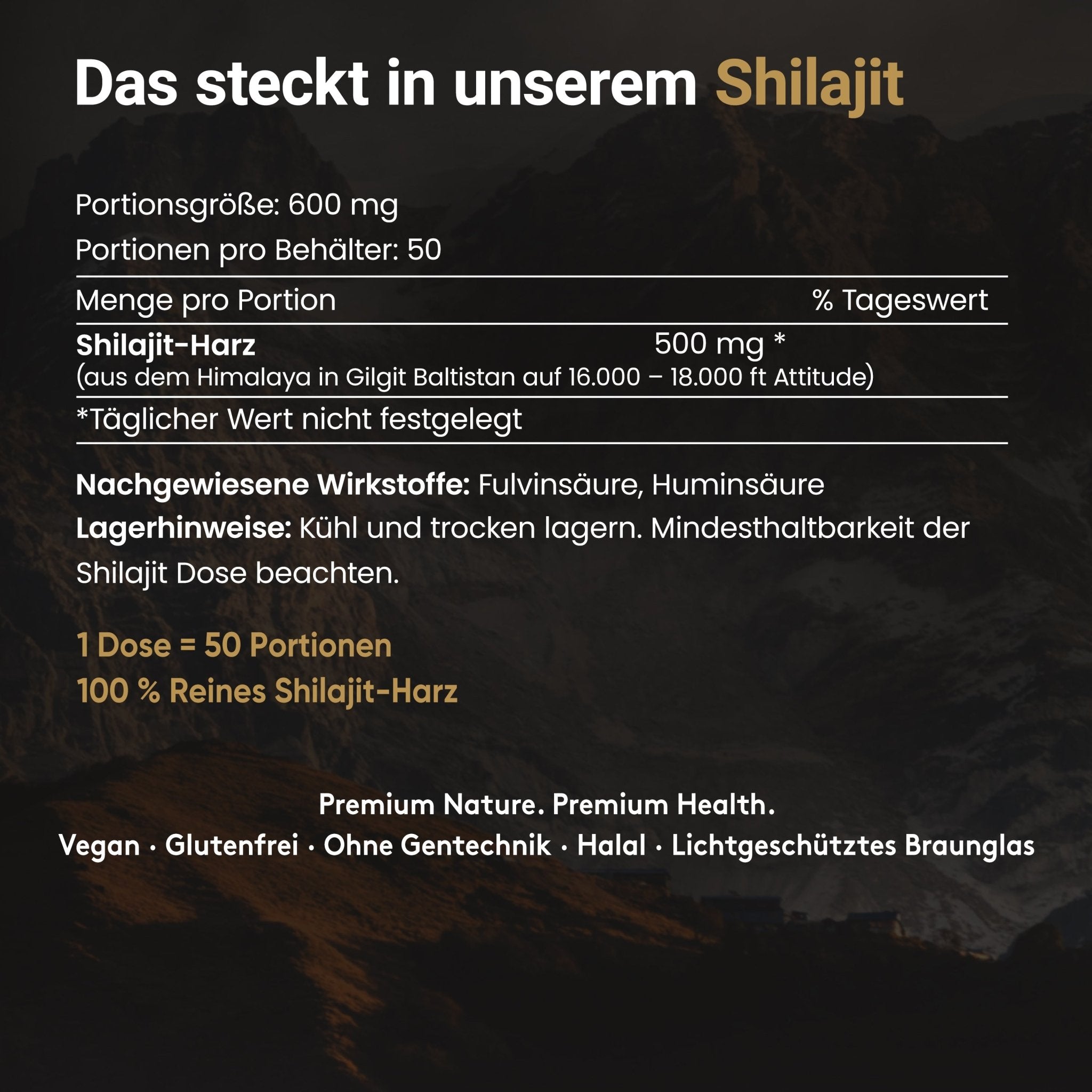 Premium Himalaya Shilajit - Doktor Health