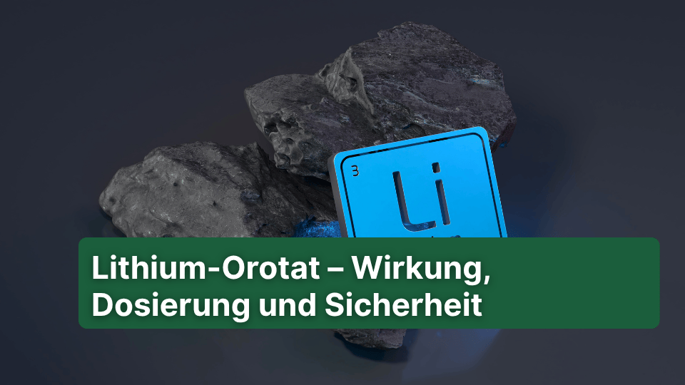 Lithium-Orotat – Wirkung, Dosierung und Sicherheit