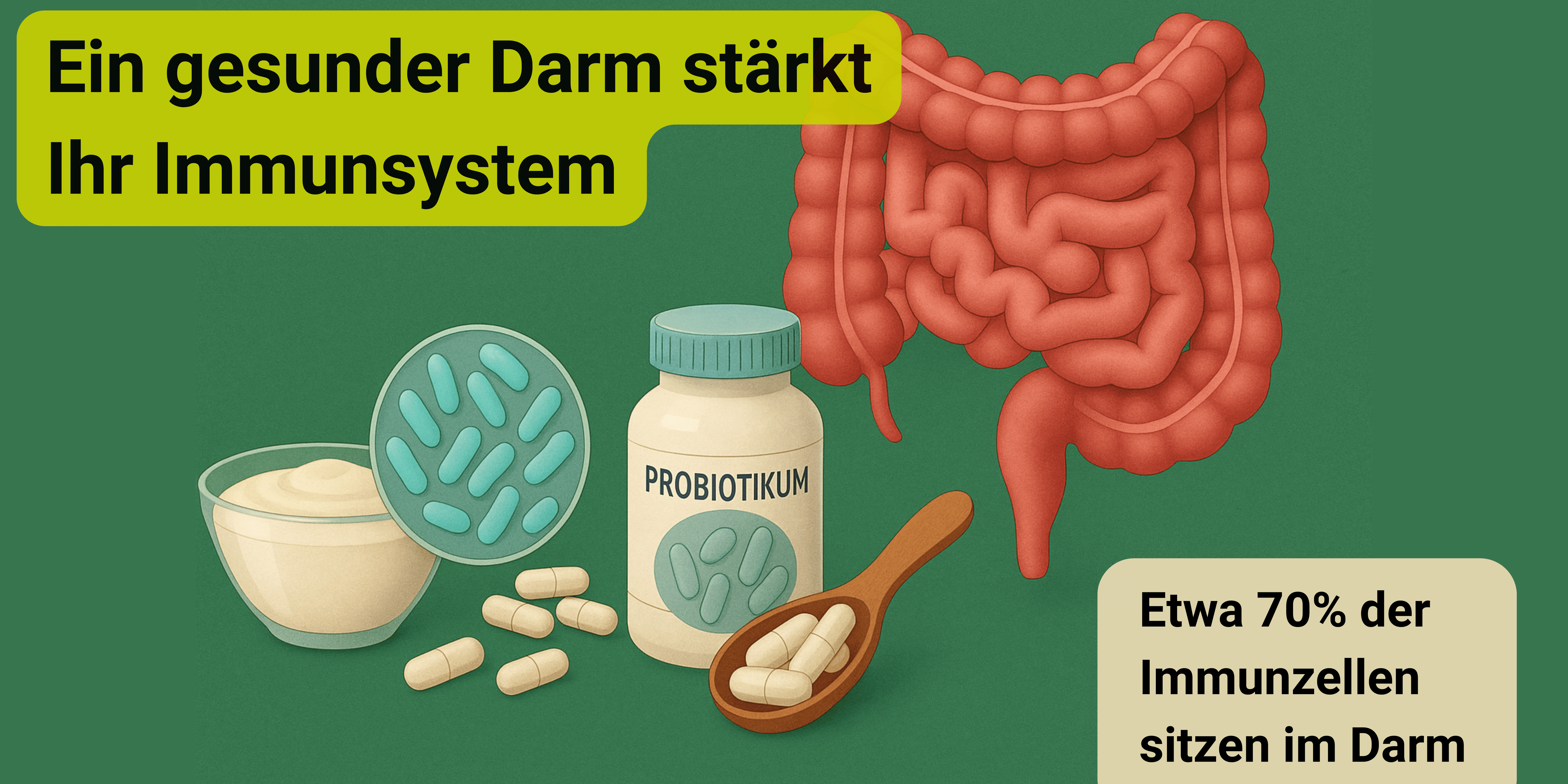 Gesunder Darm, starkes Immunsystem: Wie Probiotika Ihr Wohlbefinden verbessern - Doktor Health
