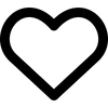 Icon für sanfte und sichere Wirkung – stilisierter Kinderkopf mit Herzsymbol, ideal für kinderfreundliche Nahrungsergänzungsmittel wie Omega-3 Kaukapseln.