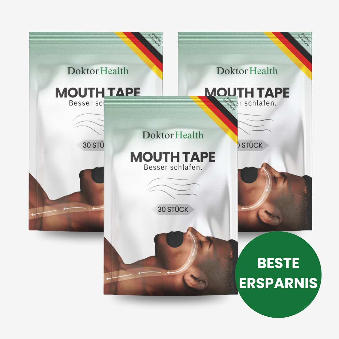3er-Pack Mouth Tape – Beste Ersparnis für natürlichen Schlafkomfort