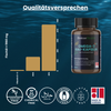 Qualitätsversprechen der Doktor Health Omega‑3 Kaukapseln für Kinder mit hohem EPA- und DHA-Gehalt, frei von Zusatzstoffen, halal, laktose- und glutenfrei.