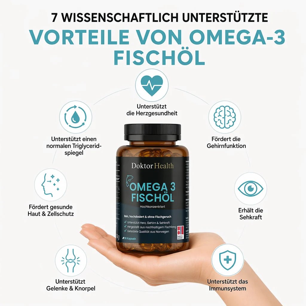 Omega 3 - Fischöl - Doktor Health
