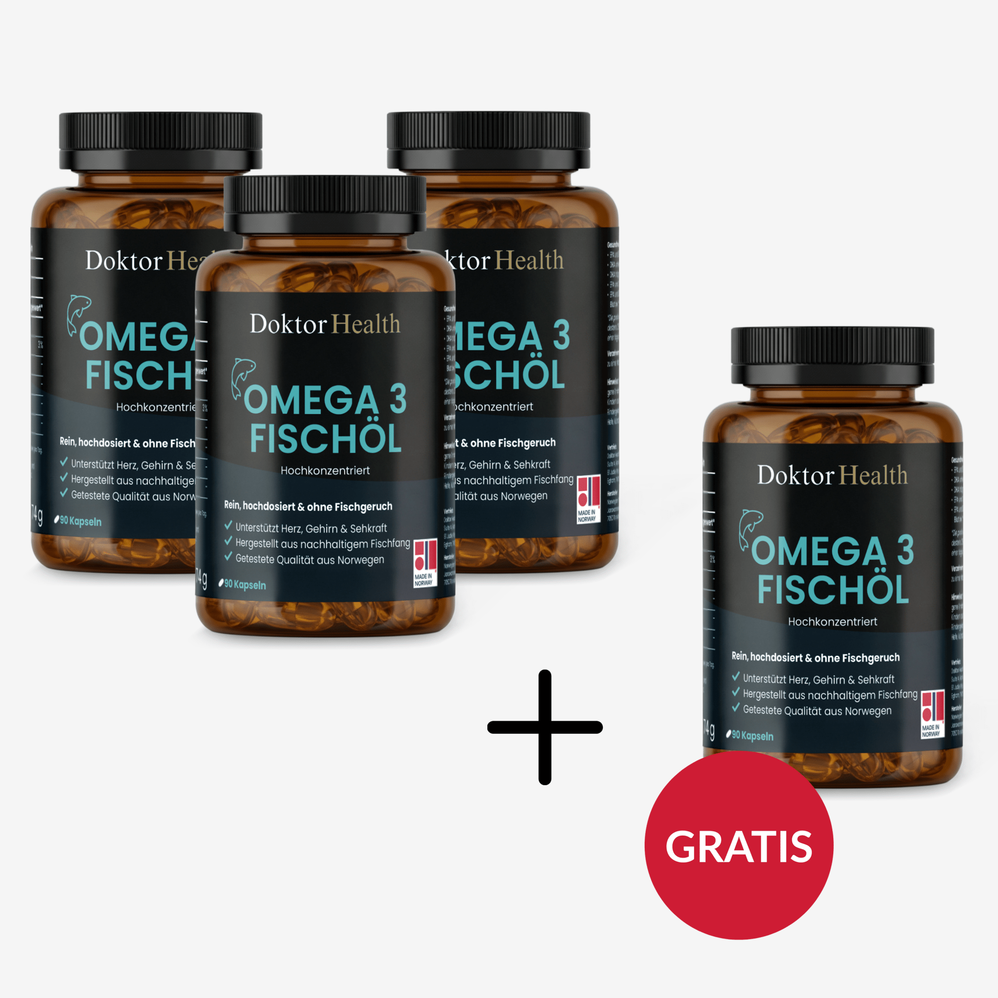 Omega 3 - Fischöl - Doktor Health