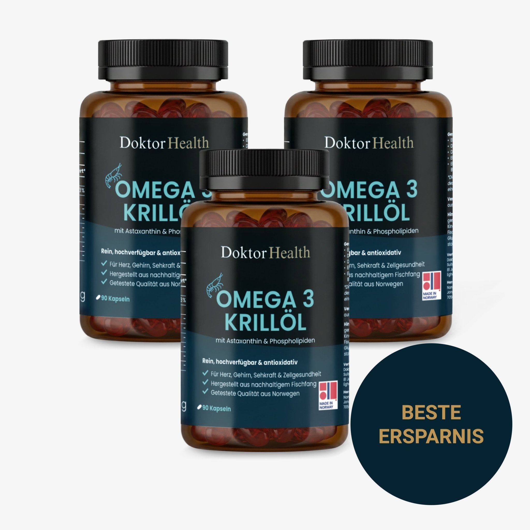 Omega 3 - Krillöl - Doktor Health