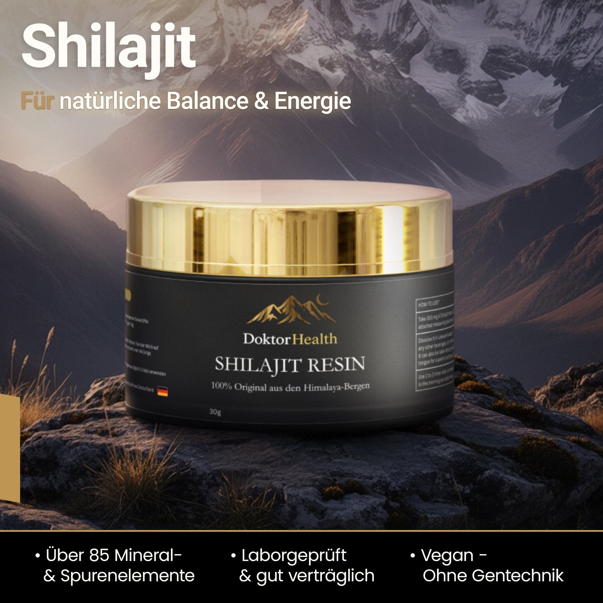 Premium Himalaya Shilajit - Doktor Health